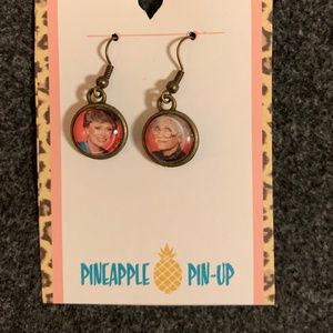 Blanche & Sophia Brass Earrings - Nickel Free